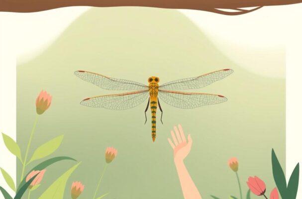 Illustration relating to Dragonflies in distress: Scientists sound alarm in India's ecological hotspot